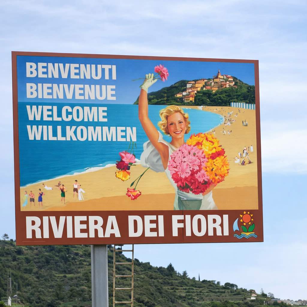 benvenuti in riviera dei fiori